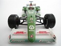 1:43 Hot Wheels Jaguar R1 2001 Green W/White Stripes. Uploaded by indexqwest